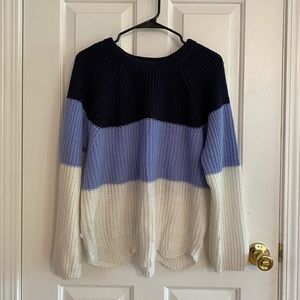 June & Ivy Block Color Sweater